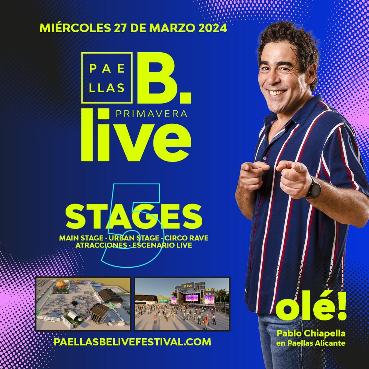 Llega el evento más esperado de todo el curso académico: Paellas Be LIVE Festival Primavera.