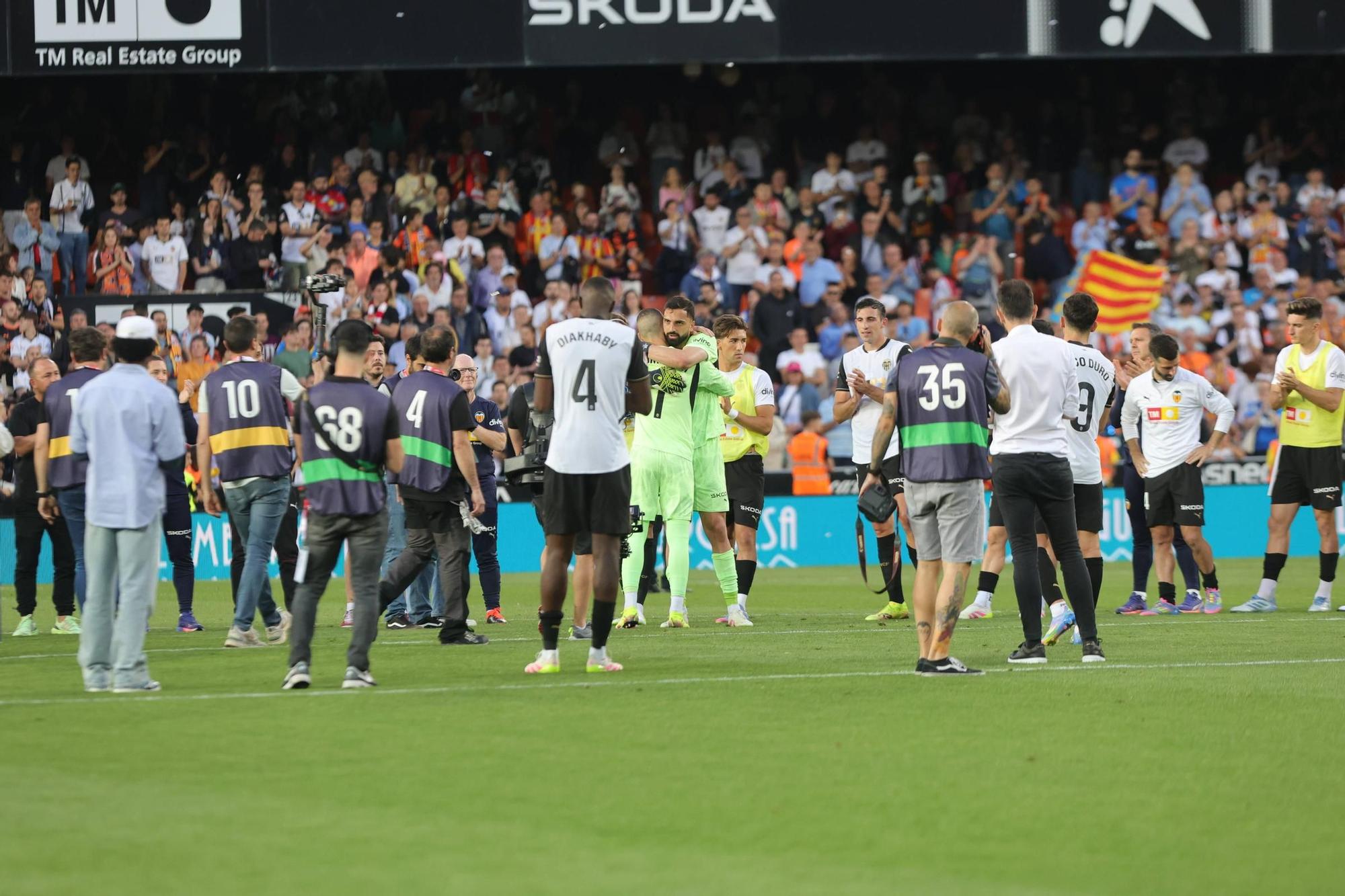 Jaume y Giorgi se despiden de Mestalla: ¡Las mejores imágenes!