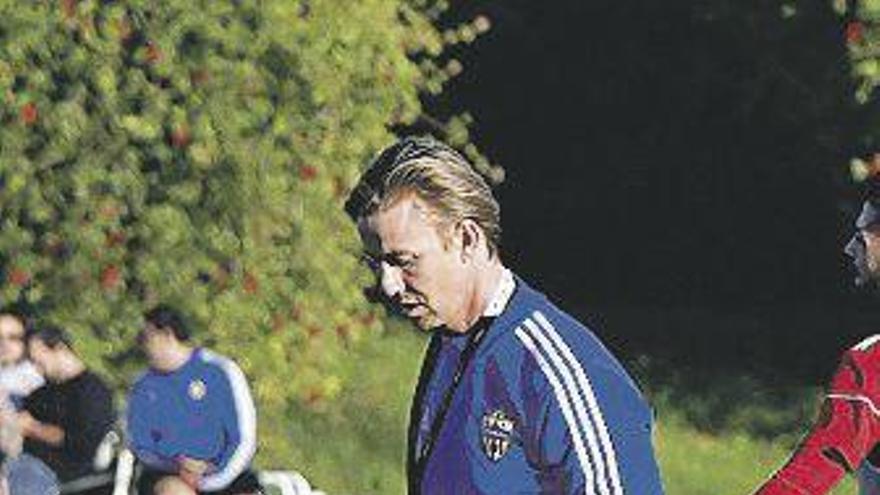 Guti, en un entrenamiento.