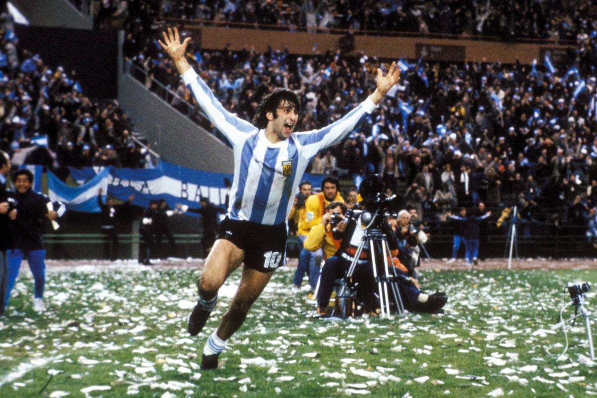 Mario Kempes fue el héroe del Mundial 78 para Argentina