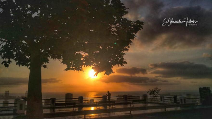 Amanecer de lunes festivo. Mirador de Schamann. Las Palmas de Gran Canaria. Lunes 09/09/2019