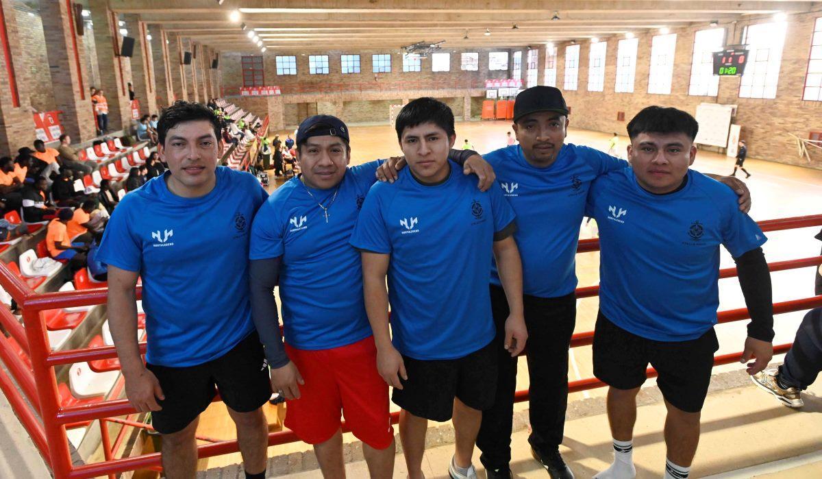 Otro de los equipos que formó parte ayer del torneo.