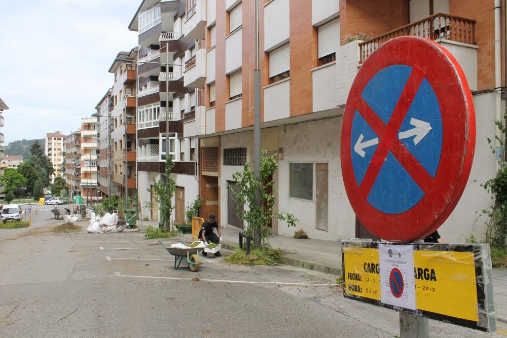 La serie "La Zona" rueda en Pravia y Gijón