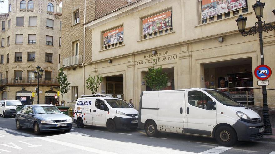 Zaragoza estrena en el centro el sistema de reparto de última milla
