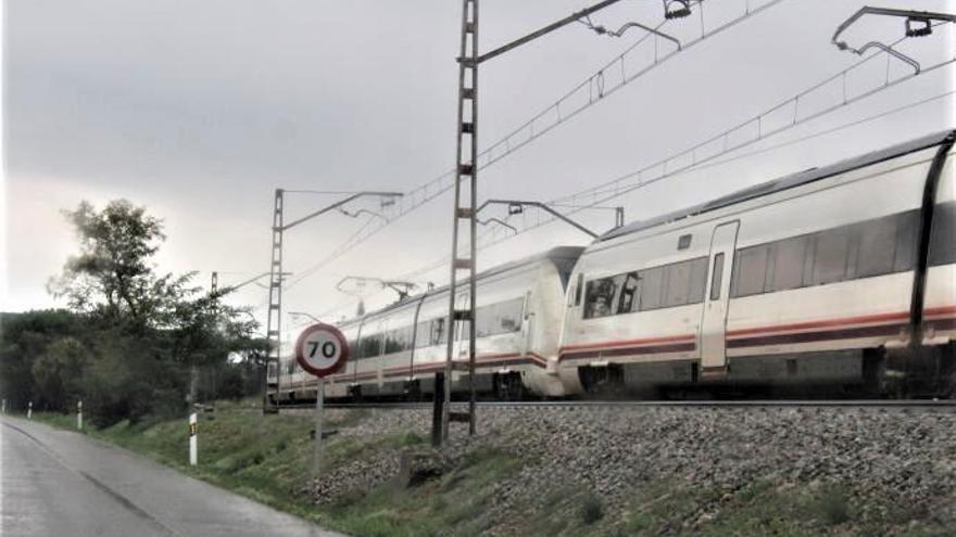 Una tren de rodalies de Renfe.