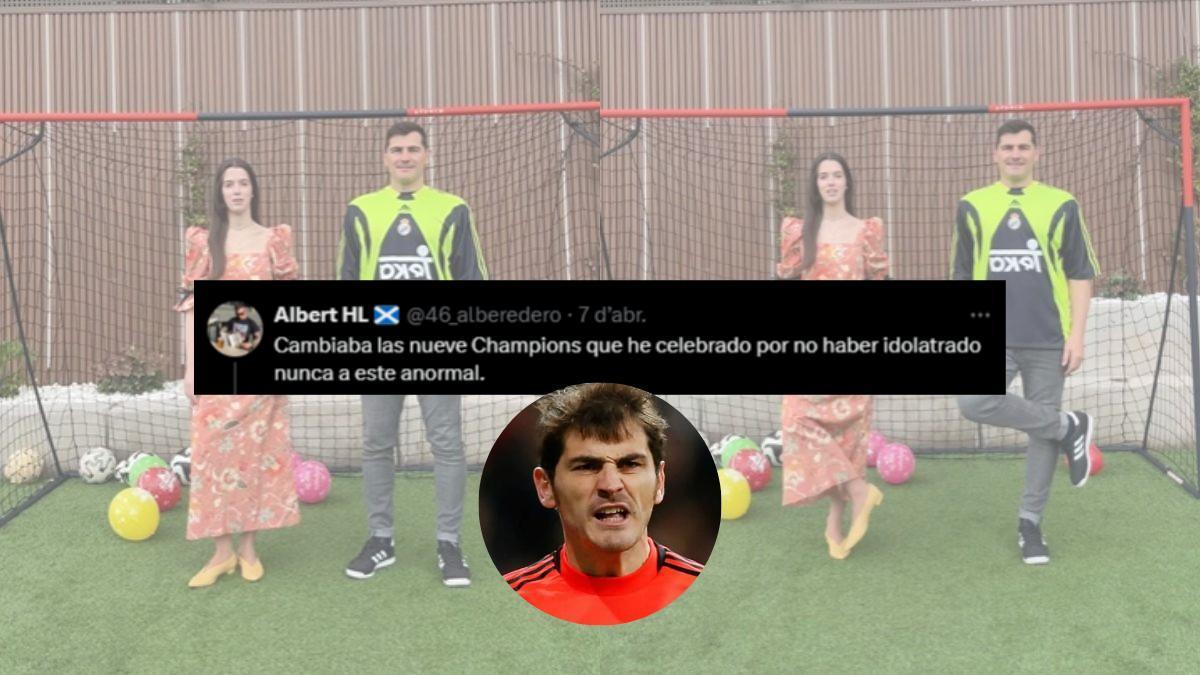 Iker Casillas responde sin tapujos a un seguidor que en X.