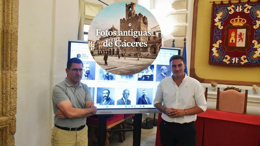 Vídeo | Así es la nueva web de fotos antiguas de Cáceres