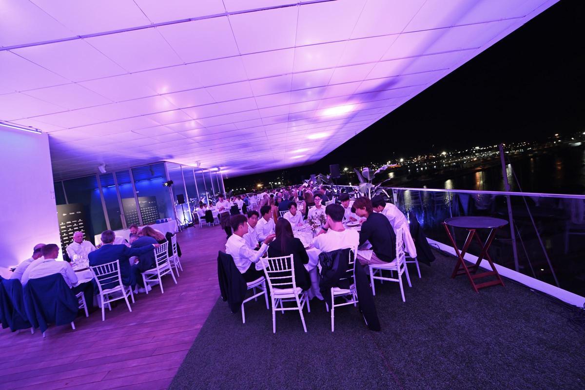Cena oficial en el Veles e Vents de València por la Copa Davis
