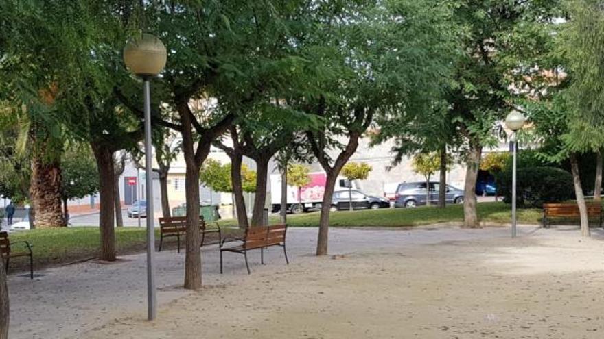 Parque de Molina de Segura donde la joven denuncia que se produjo el ataque sexual.