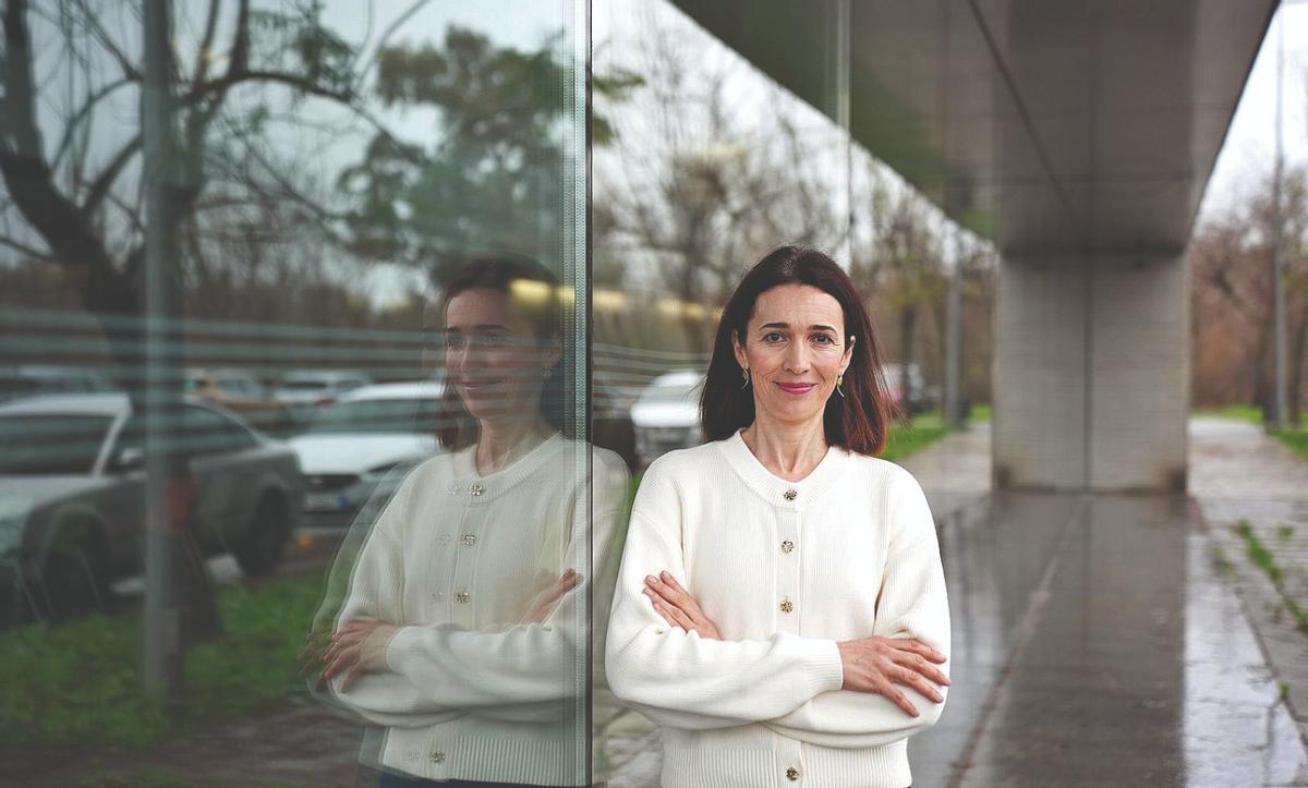 Eva Pozo explica que la mayoría de las empresas del parque son de pequeño tamaño, aunque también cuentan con  sedes de compañías nacionales e internacionales.