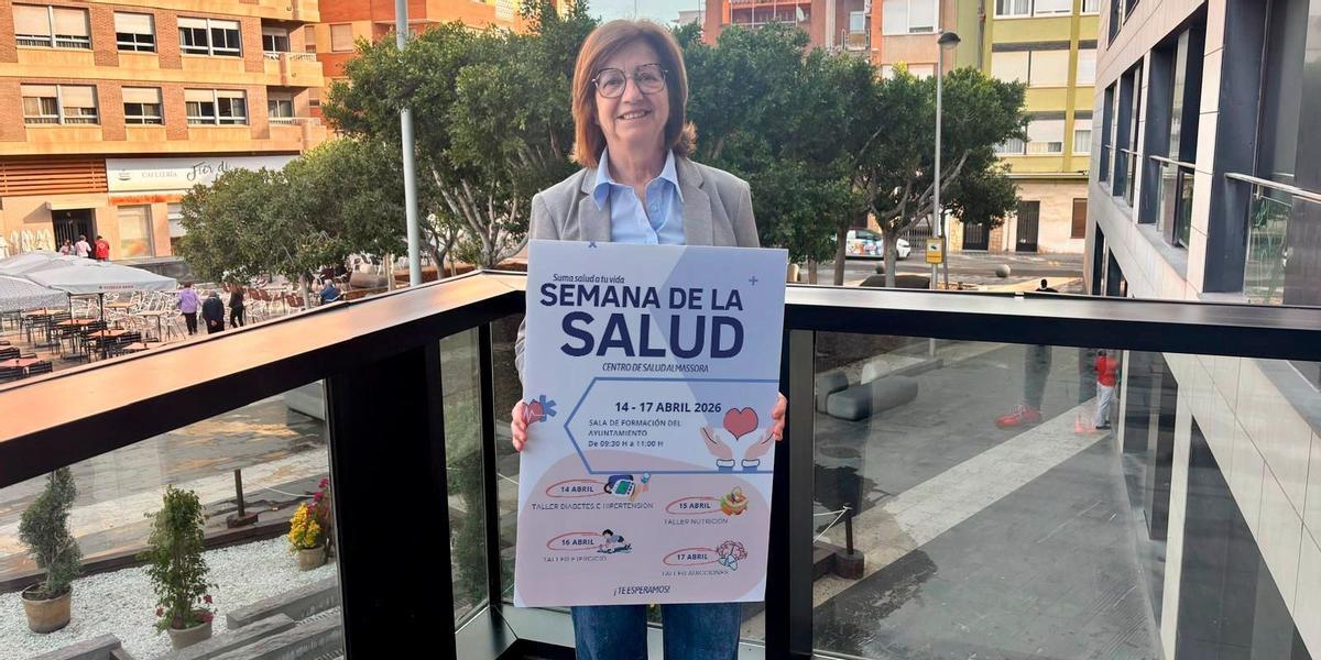 La concejala de Sanidad, Eugenia Martinavarro, presentó la Semana de la Salud.