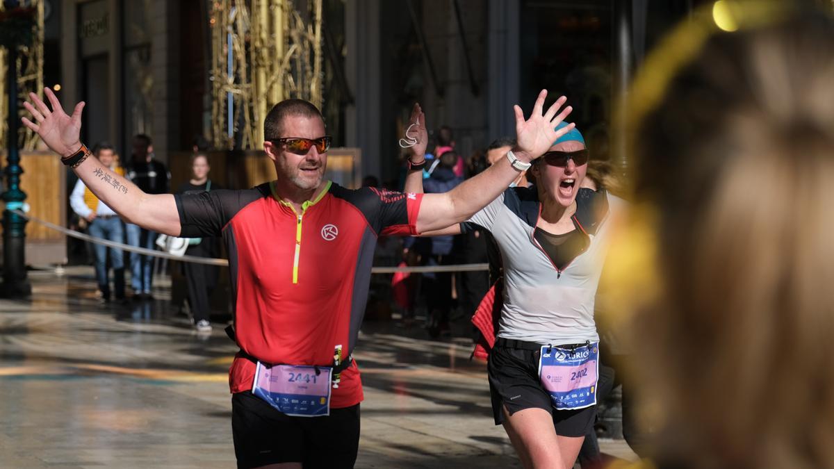 Las imágenes de la Zúrich Maratón de Málaga de 2021