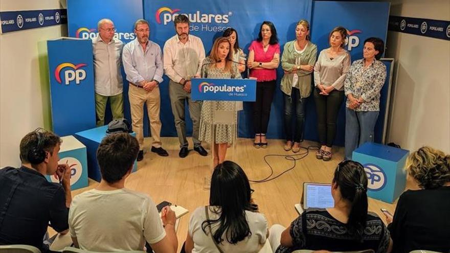 Alós plantea la moción de censura en Huesca sin tener el favor de Cs
