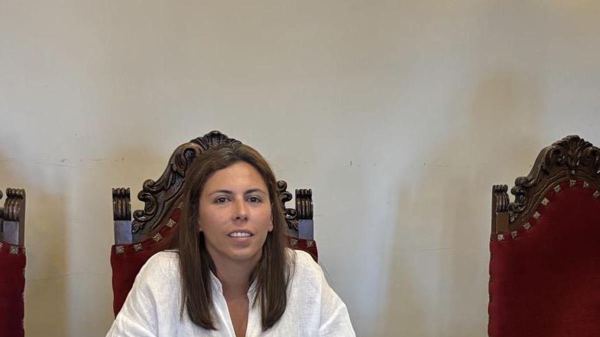 Irene Ovejeto, tras su nomobramiento en el pleno el miercoles por la noche.