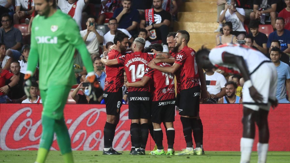 El Mallorca suma tres puntos en Vallecas.