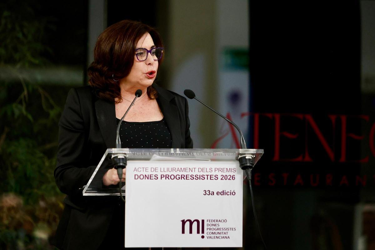 Dones Progressistes premia a la fiscal Peramato y a Dones de l'Horta Sud, por su labor en la dana Dones Progressistes premia a la fiscal Peramato y a Dones de l'Horta Sud, por su labor en la dana
