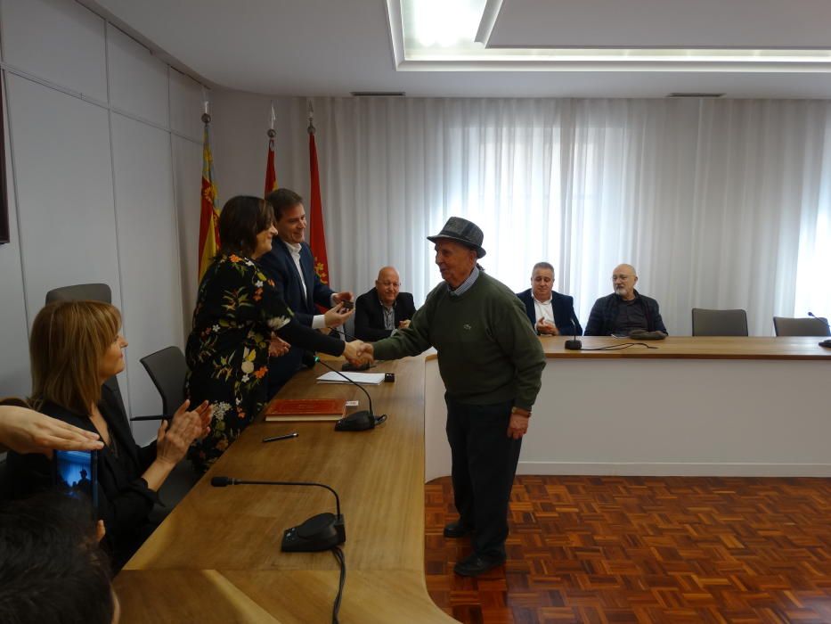 Homenaje a las víctimas del bombardeo franquista en Xàtiva