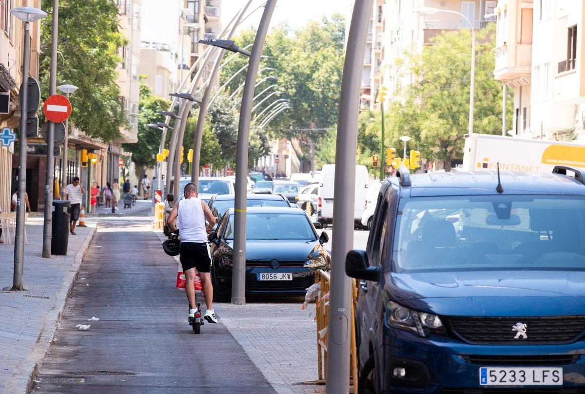 Las fotos de la renovación de la calle General Ricardo Ortega de Palma