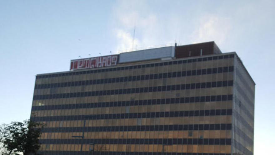 Incendio en el antiguo edificio de Gesa