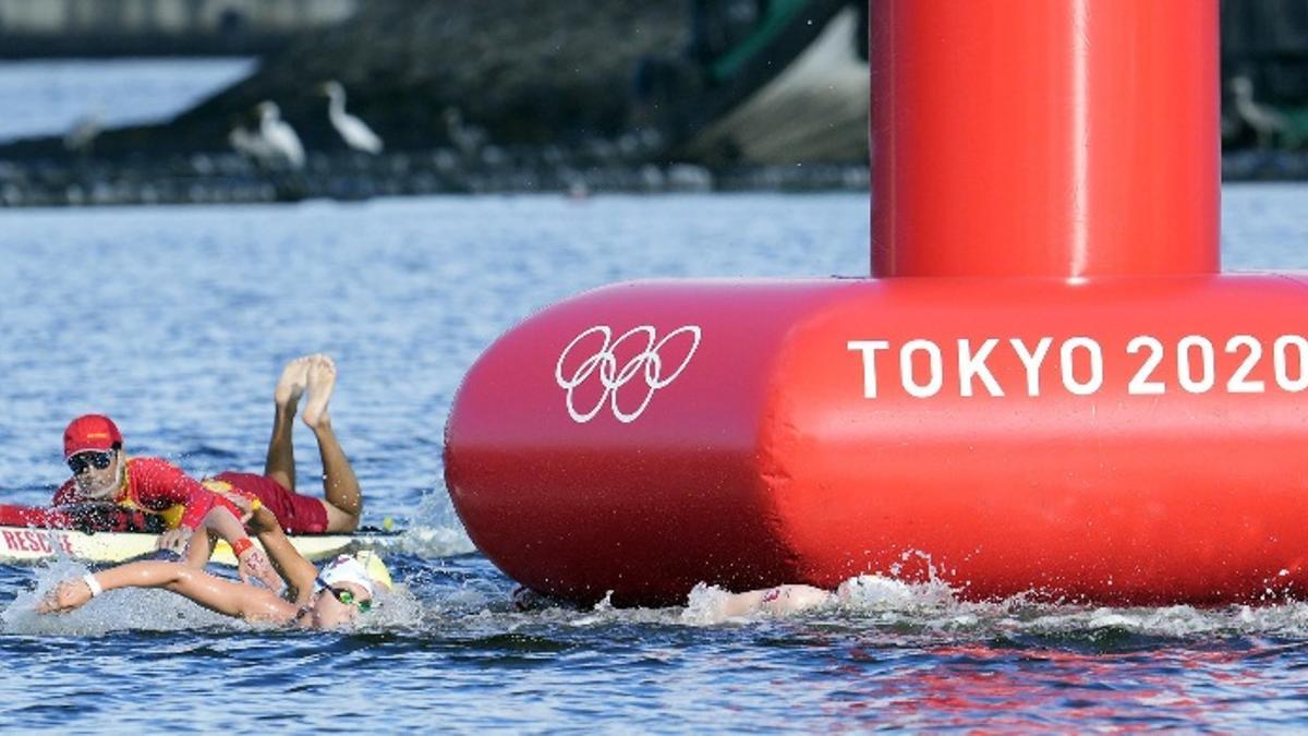 Paula Ruiz durante los Juegos Olímpicos de Tokio 2020.