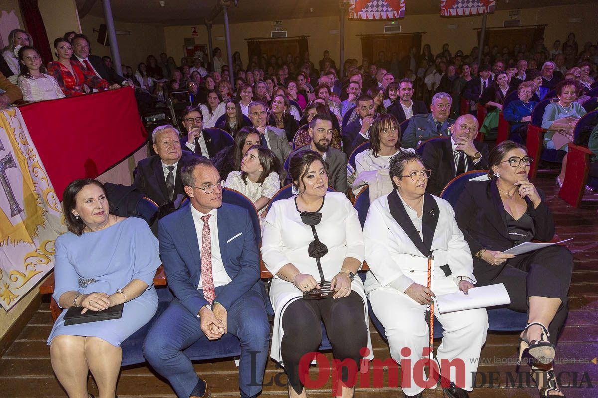 Gala Festera en Caravaca (homenajeados y presentación del cartel