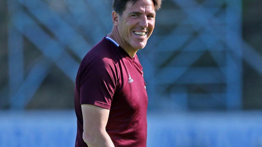 Berizzo en las instalaciones de A Madroa // MARTA G. BREA