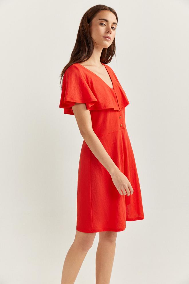 Vestido rojo de Springfield