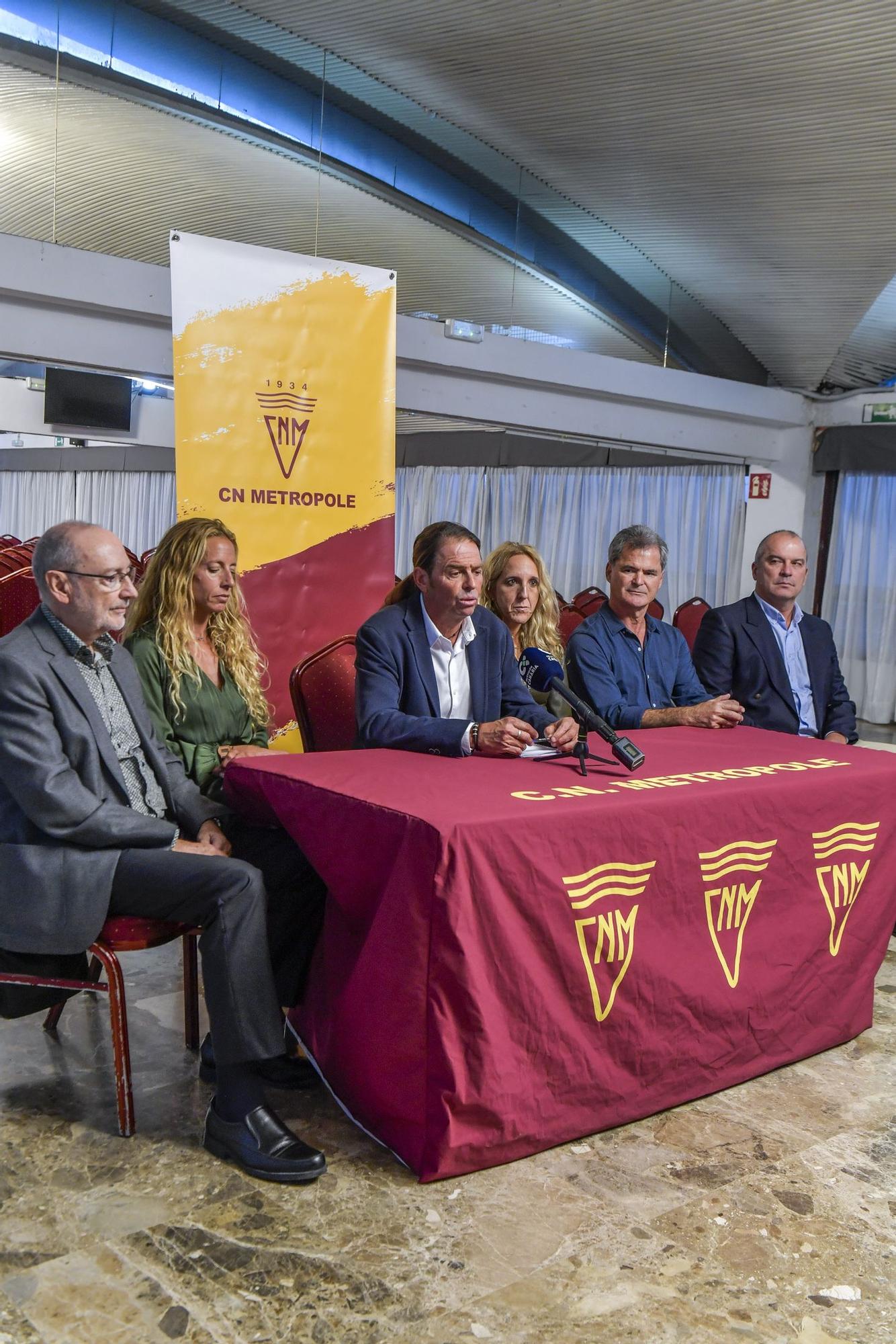 El CN Metropole presenta en rueda de prensa a su nueva directiva