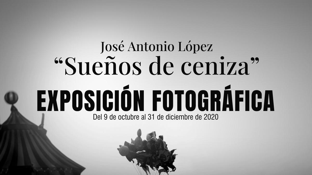 El cartel anunciador de la exposición de José Antonio López