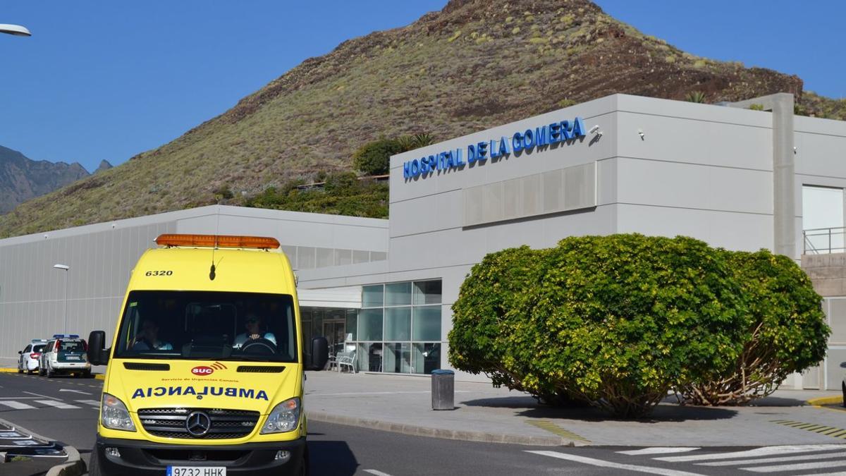 El Hospital Virgen de Guadalupe de La Gomera, donde ingresó el primer paciente diagnosticado con coronavirus en España