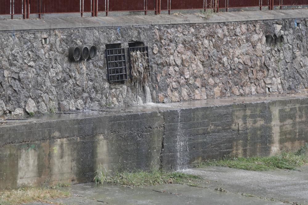 Pluja a Girona.