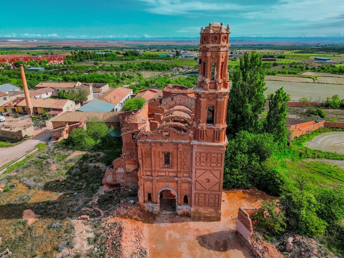Iglesia de Belchite.