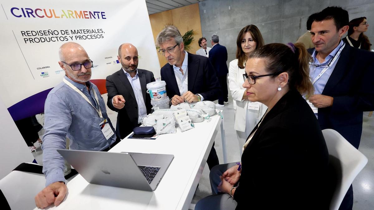 El consejero de Empresa, Empleo y Economía Social, Luis Alberto Marín, inauguró el evento ‘Circularmente’ .