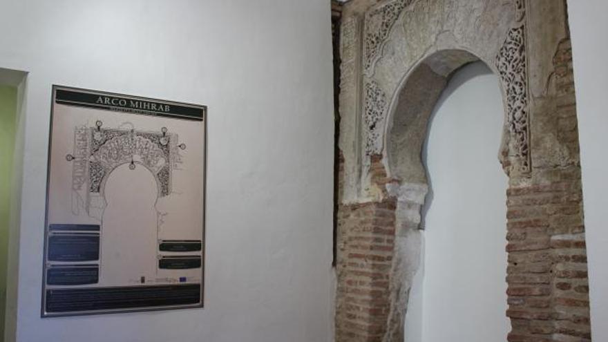 Casa de Vélez-Málaga donde se halló el arco de un mihrab nazarí del siglo XIV.