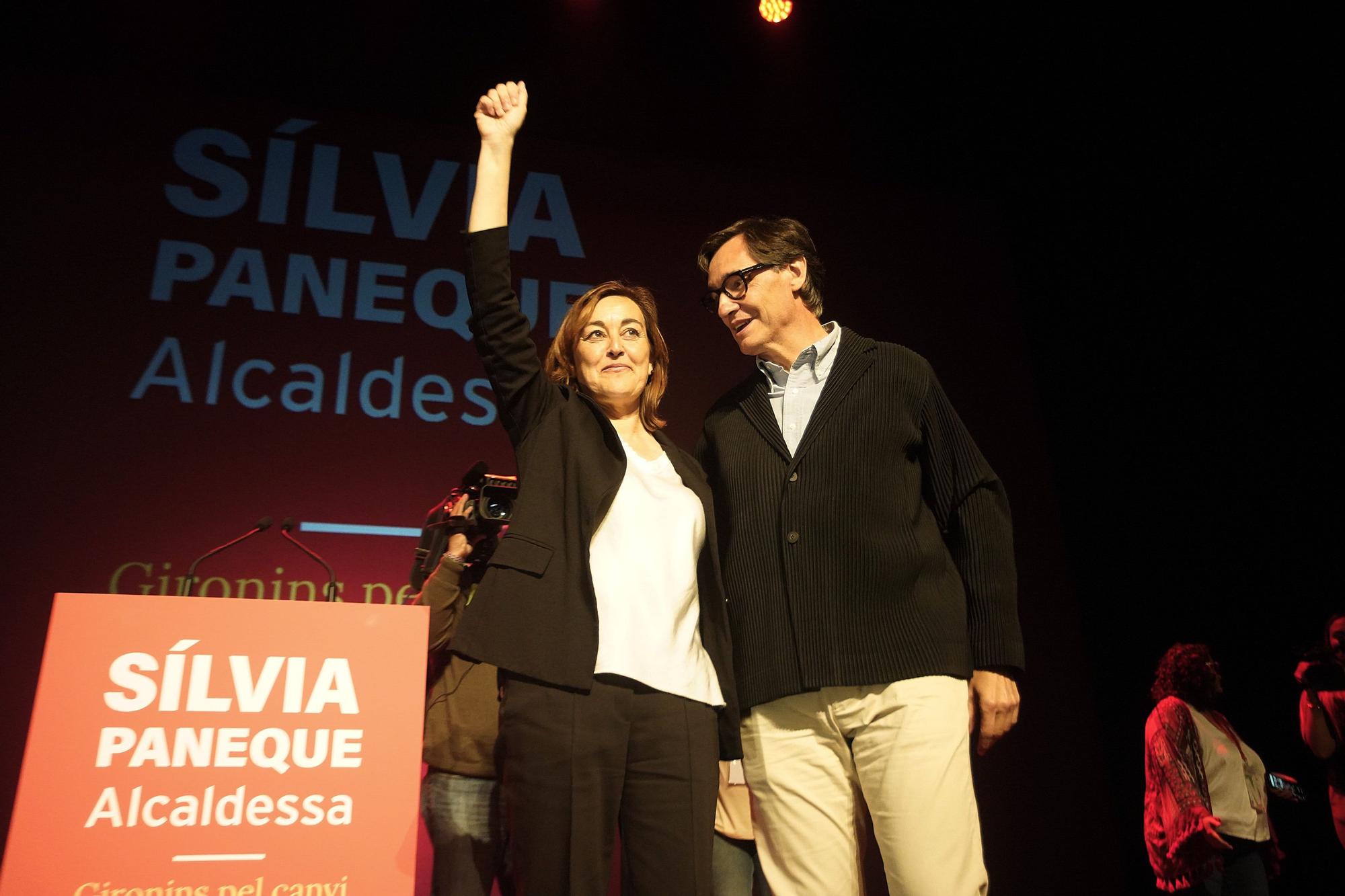 Les millors imatges de l'acte central de Campanya del PSC de Girona