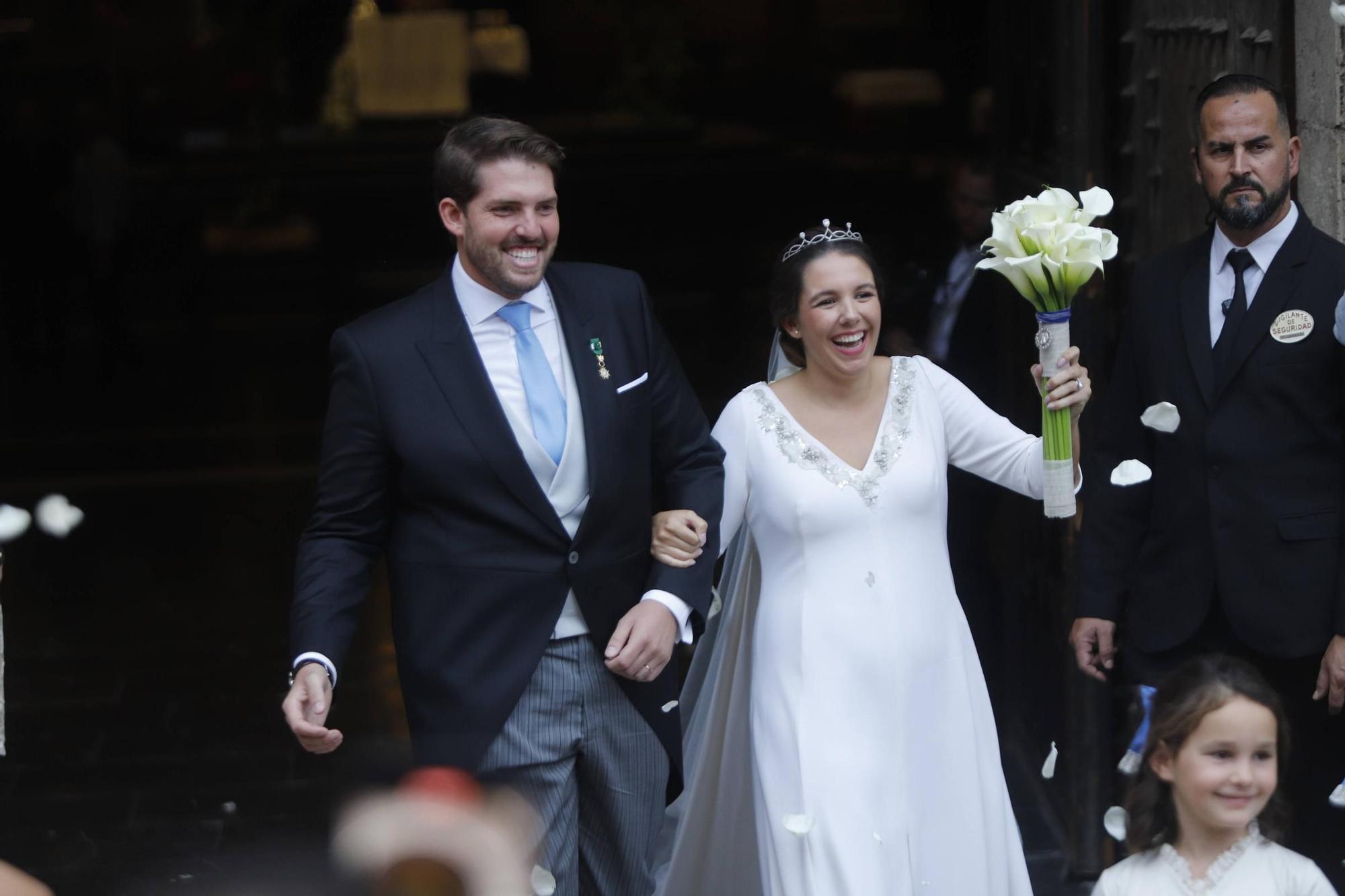 El príncipe Louis Nicolas Crépy de Orleans y Carolina Torio se casan en València