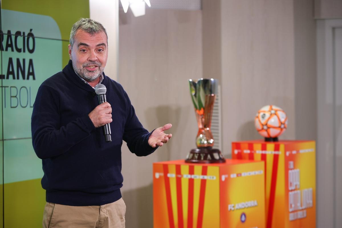 Presentada la final de la Copa Catalunya entre Andorra y Badalona Futur Presentada la final de la Copa Catalunya entre Andorra y Badalona Futur