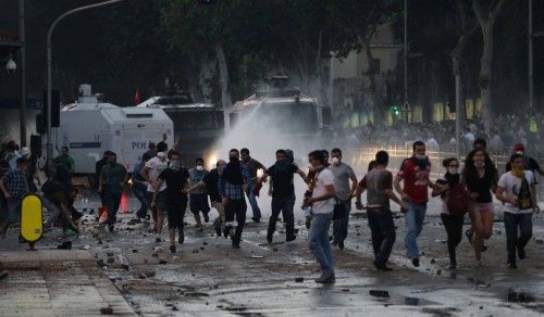 Violencia en las calles de Turquía