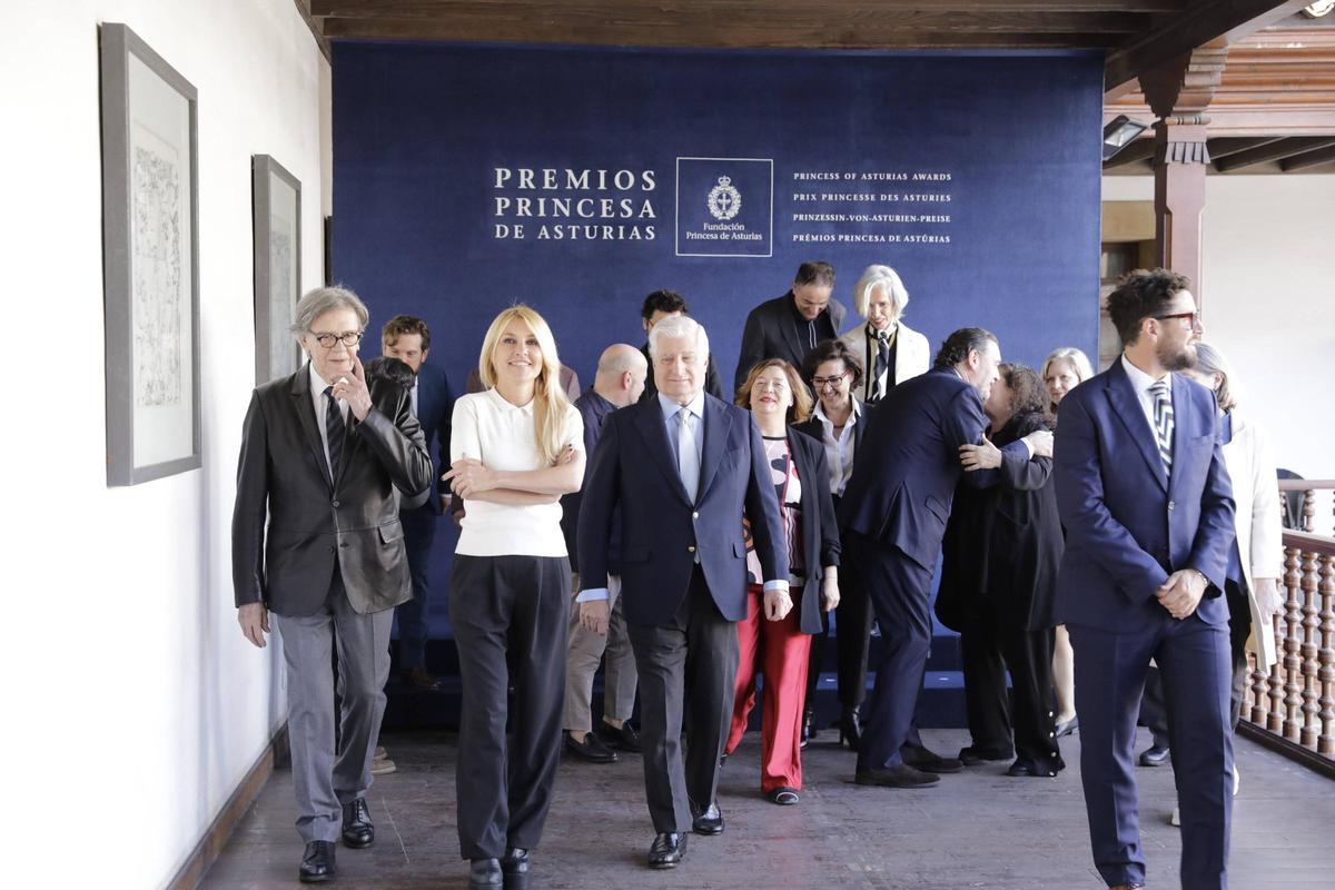 El jurado del premio de las Artes los "Princesa de Asturias" 2023 se ve las caras