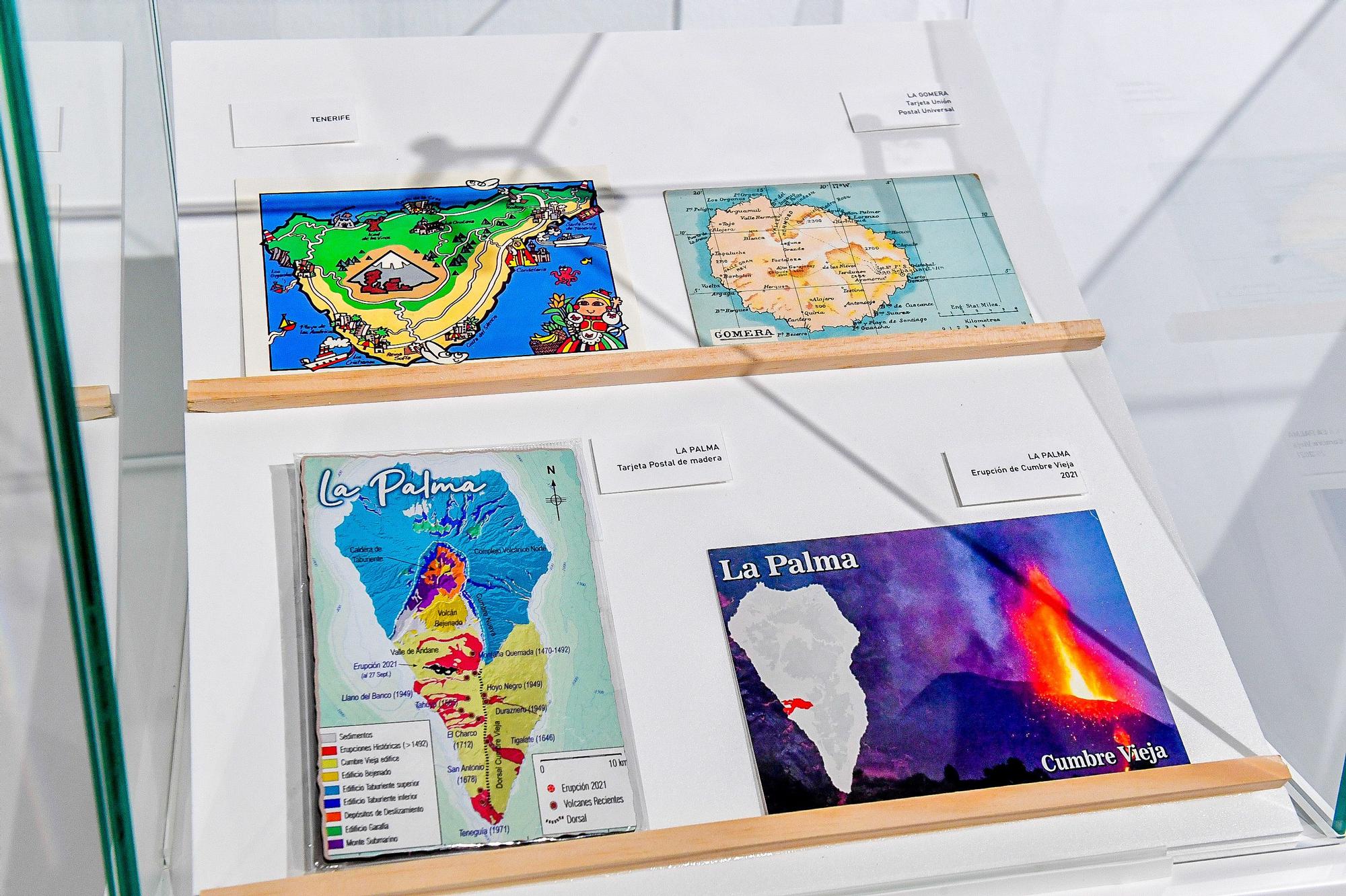 Exposición 'La cartografía en las tarjetas postales' en el Museo Elder