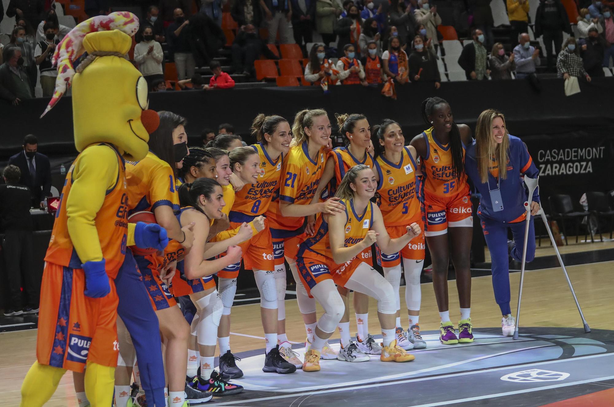 Valencia Basket - Casademont Zaragoza de la Copa de la Reina