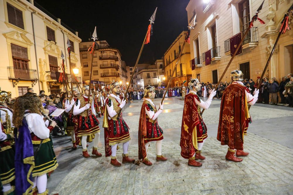 El baile del caracol por la Centuria de Los Armaos