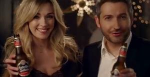 Anna Simón i Frank Blanco, a l’anunci de Cap d’Any d’Estrella Galicia