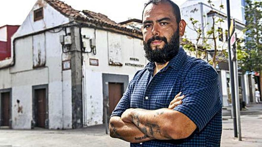 Ado Santana, director de cine y realizador del documental &#039;Desgranando la historia: el molino de los Lozano&#039;.