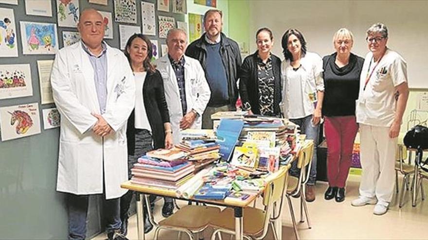 Más de 200 libros para el aula de infantil del Hospital Infanta Margarita