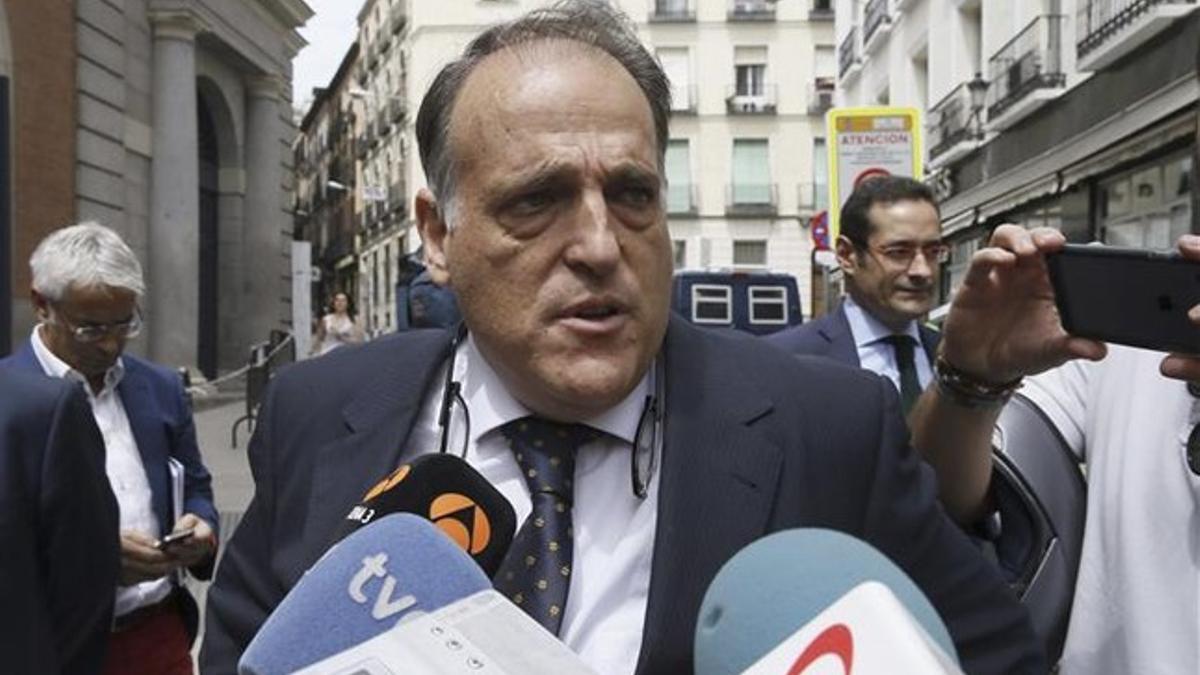 Tebas, presidente de la LFP