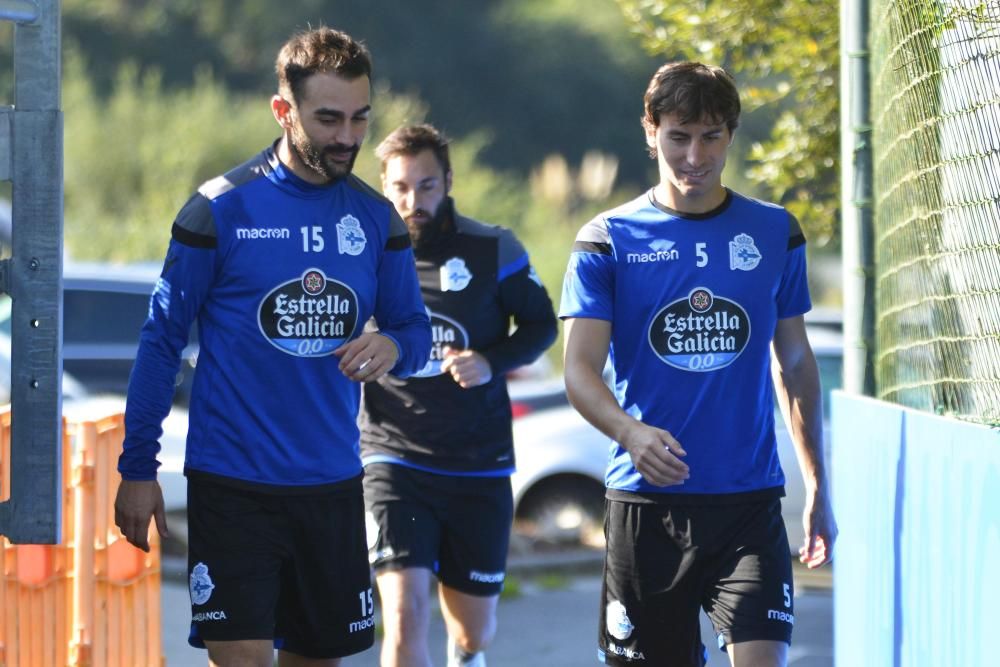 1º de tres entrenamientos esta semana sin Liga