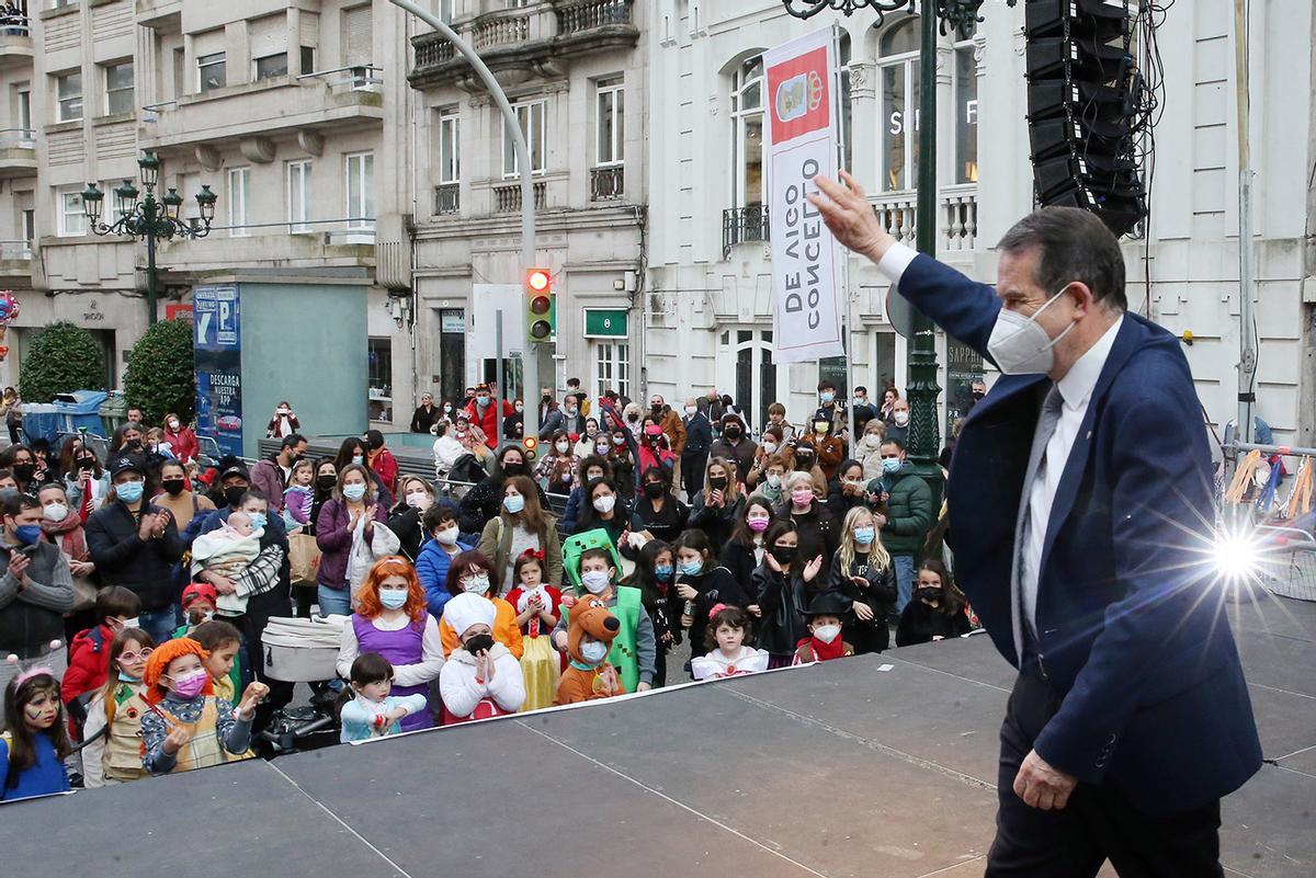 Abel Caballero, ante los asistentes al certamen
