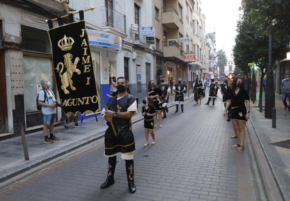 Día del Alardo en los Moros y Cristianos de Sagunt.