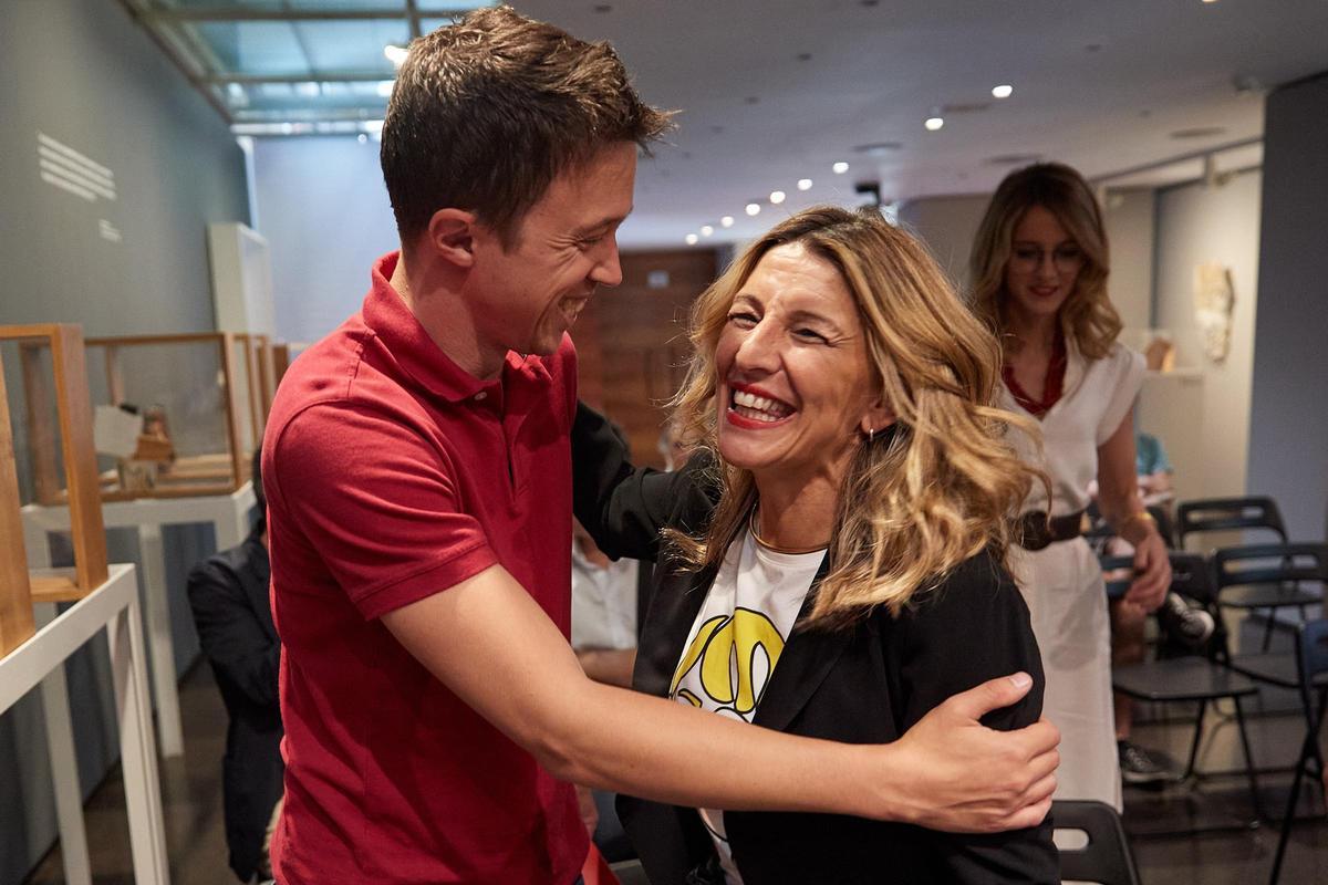 Íñigo Errejón y Yolanda Díaz, en una imagen de archivo.